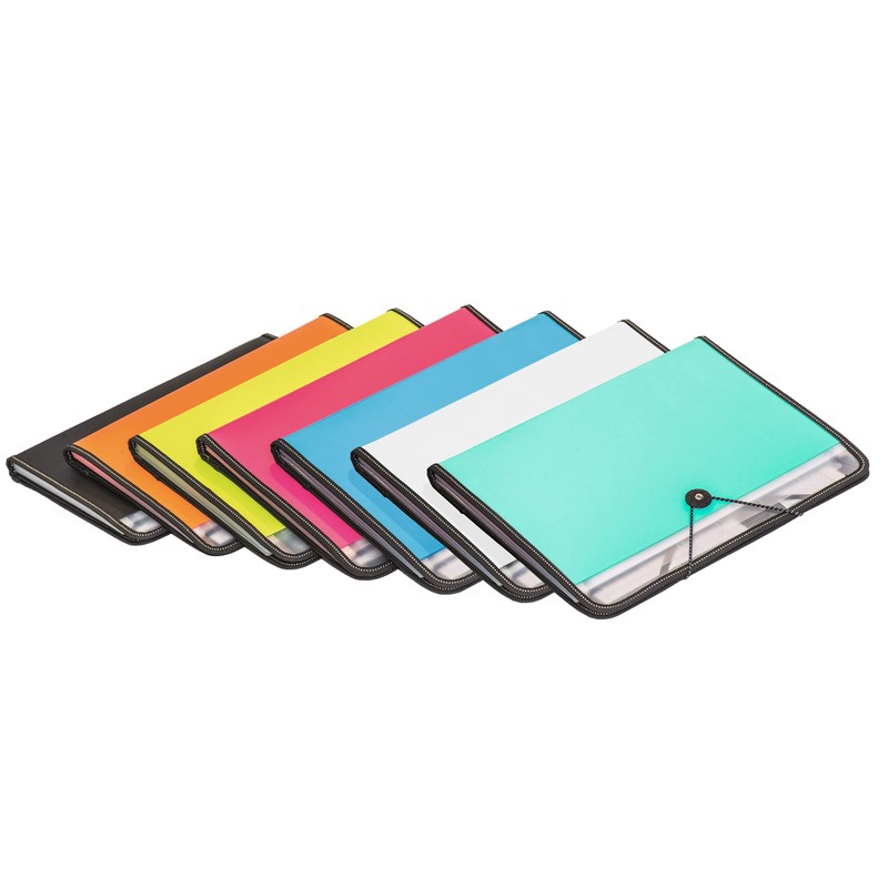 D.RECT Briefcase Notebook Set Expanding File Organiser Folder Expandable Portable