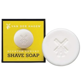 Van Der Hagen Men'S Luxury Scented Shave Soap (Pack of 1, 2, 3, 4 & 6) - Pack of 1