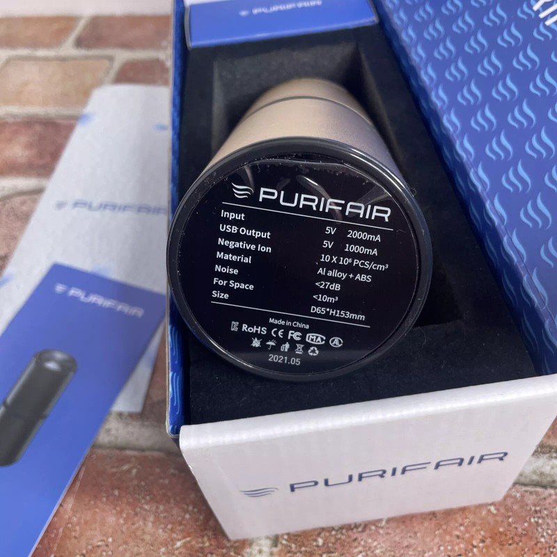 Purifair Pro Portable Personal Air Purifier- Color Gold -BRAND New