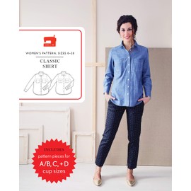 Liesl + Co Ladies Sewing Pattern Classic Shirt