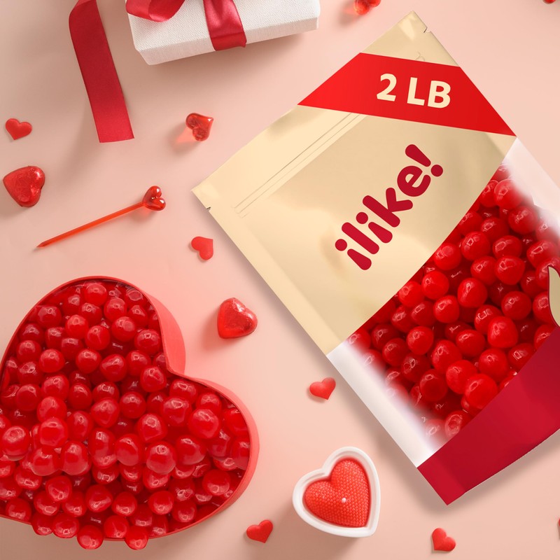 Cherry Sours | 2-Pound Pack | Chewy Sweets | Old-Fashioned