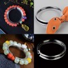 Bracelet hair tie display stand transparent store counter display case / 팔찌 머리끈 디피용 전시대 투명 매장 매대 디스플레이 진열 케이스