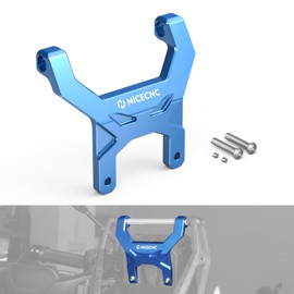 NICECNC Blue Dash Stabilizer Aluminum Compatible with Yamaha Tenere 700 /XTZ700 2019 2020 2021 2022 2023, Anti-Vibration Bracket, Anti-Shake Support, Tenere 700 Accessories