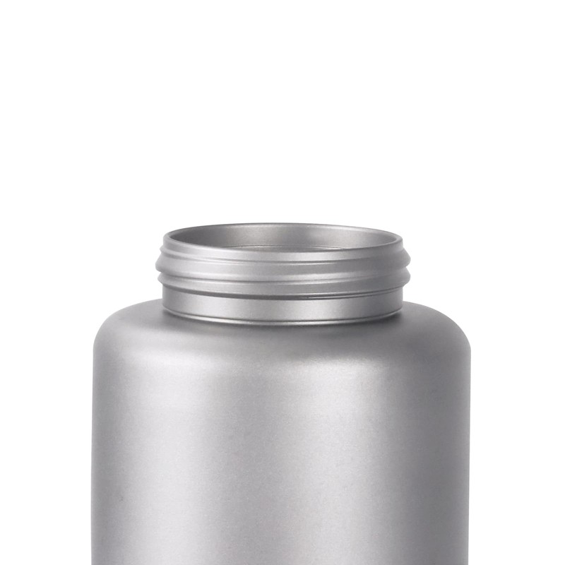 SILVERANT Titanium Water Bottle- Large Capacity Camping Canteen with Wide