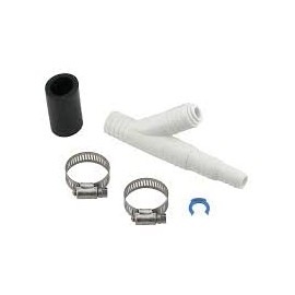 IPW Industries Inc. - Eco (D-25QC) Universal Adapter for Reverse Osmosis Drain Line - John Guest Hose Connector for Sink Plumbing and Home Improvement