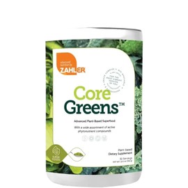 Zahler Superfood Core Greens, Plant-Based Powder Supplement, Spirulina,