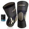Pack of 2 Copper Knee Support for Men and Women,