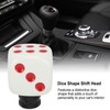 Dice Shape Shift Head Resin Gear Shifting Lever Knob Transmission