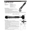Penn State Industries PKSROLL Seam Roller Kit Woodturning Project