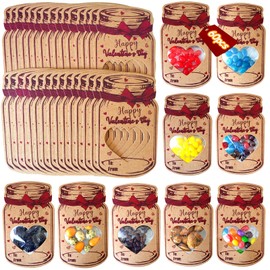 sucenance Valentines Day Cards for Kids School,60 Pack Happy Valentines Cards Bulk with 60 Bags,Funny Exchange Valentine Day Card Gifts for Kids Classroom Toddler Party Favors(Candy Not Included)