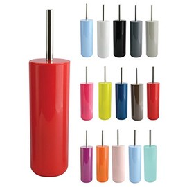 MSV “Inagua” Toilet Brush with Hygienic Container - Black