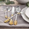 KEAWELL Luxury Dinner Spoon, Set of 4, 18/10 Stainless Steel