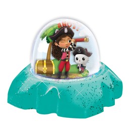 Cefa Toys - Gabby Dollhouse Snowballs Includes 2 Domes, 2 Clear Bases, Clay and Designs to Create and Decorate Suitable for Ages 6+