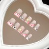 NAIL ANGEL Handmade Press-On Nails, Duck Bill Shape, Set of