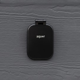 Aquor House Hydrant V2+ Premium Debris Cover, Stainless Steel Spigot Cover, Weather Protector, Compatible with Aquor Hydrant V2+ Freeze-Proof Outdoor Faucet, Matte Black Stainless Steel