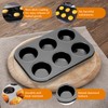 2 x Muffin Moulds Large Muffin Moulds Muffin Baking Mould