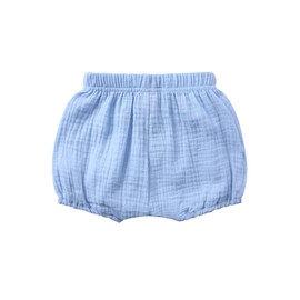 Century Star Baby Bloomers for Toddler Diaper Covers for Girls Ruffle Baby Shorts Infant Solid Underwear Newborn A Blue 2-3T