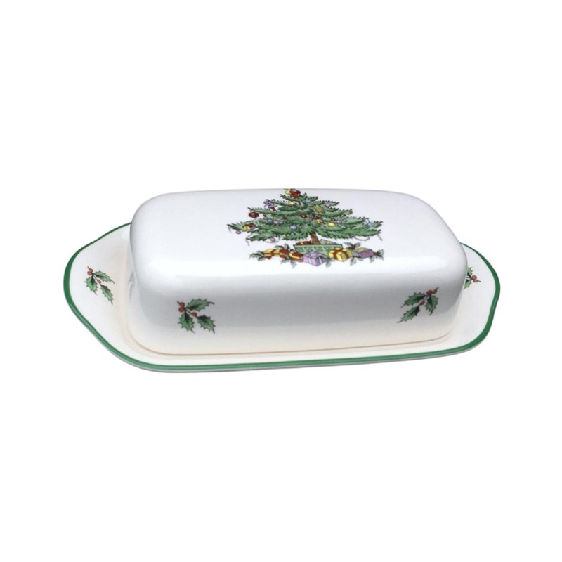 Spode - Árbol de Navidad, Christmas Tree 3-Piece Hostess Set,