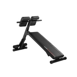 CAP Barbell Hyperextension/Ab Bench, Black