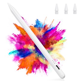 Variglas Variglas Pencil for iPad - 2018-2025 15 Minutes Fast Charging, Palm Rejection,Tilt Sensitivity, Stylus Pen Compatible with iPad Pro 11"/12.9"/13", 11/10/9/8/7/6th Gen, Air 3-6, Mini 5/6