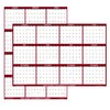 24" x 36" SwiftGlimpse 2026 Wall Calendar Erasable Large Wet