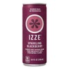 IZZE Sparkling Juice, Blackberry, 8.4 oz Cans, 4 Count