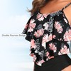 American Trends Plus Size Womens Two Piece Swimsuits High Waisted