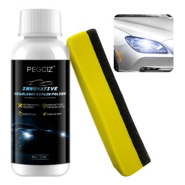 Abrillantador De Faros Restaurador Kit Reparador 30ml