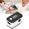 Fingertip Pulse Oximeter LED Screen Blood Oxygen Saturation Monitor with