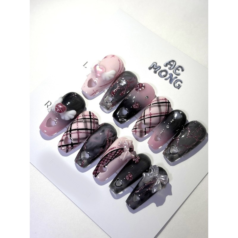 Aemong: Cherry Chocolat - Short Oval / Aemong : 체리