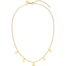 Purelei® Kalea Necklace (gold) –18K Gold plated stainless steel jewelry – Waterproof chain – 16 to 18 inch adjustable length – Fashion jewelry for your individual look