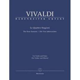 Vivaldi: The Four Seasons - Complete (Solo Part with Piano Reduction)