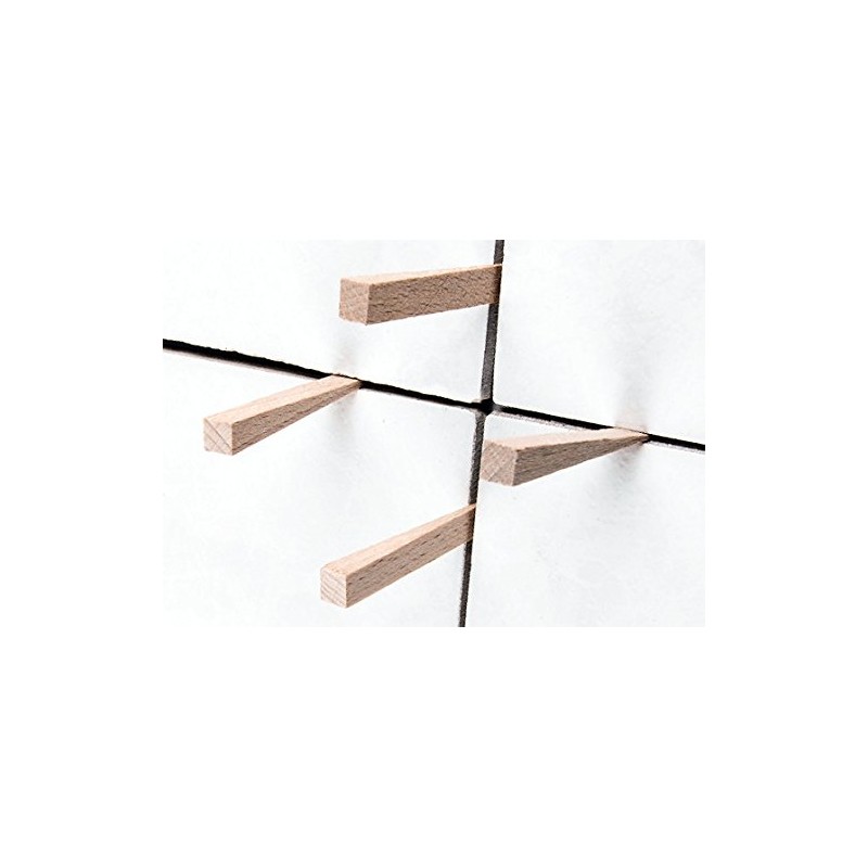 Shieldup Beech Wood Tile Wedges - Pack of 50