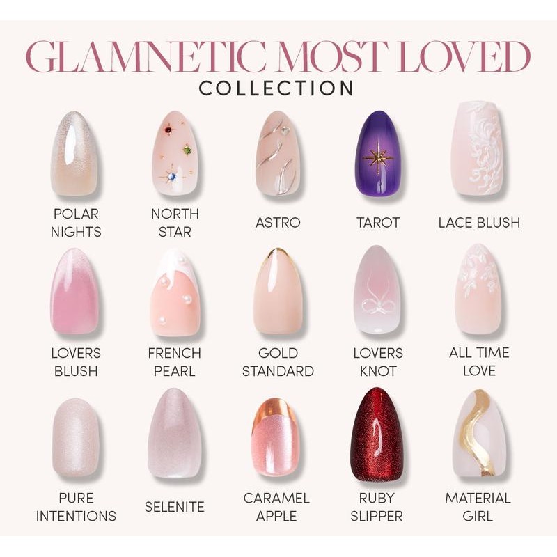 Glamnetic Most Loved Press On Nail Collection - Nail Glue