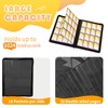 Premium 1000+ Pockets Trading Card Binder, 16-Pocket Ringless Side-Loading Album