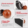 Resin Bookend Football Basketball Book Stopper Heavy Duty Bookend Modern