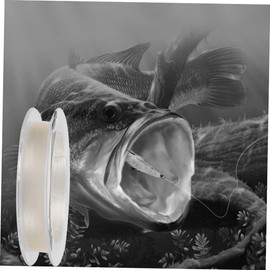 BIUDECO 1roll Heavy Duty Carbon Fiber Fishing Line Professional Angling Wire for Bass and Walleye Fish String for Sea and Freshwater Fishing Activities