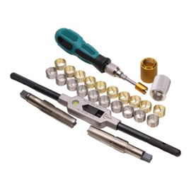 FREERDNG Bicycle Thread Repair 9/16 inch (Approximately 2.9 cm), Bicycle Thread Tapping Device, Crank Protection kit, Pedal Thread Repair Tool