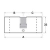 Sterling EPN3131V 5 Pin Euro Cylinder, Nickel, 31x31mm