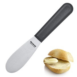 Westmark Profi-Buttermesser, Klingenmaß: 3,3 x 8,5 cm, Länge: 18,5 cm, Rostfreier Edelstahl/Kunststoff, Master Line, Schwarz/Silber, 13572270