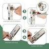 MOOTVGOO Storefront Door Mortise Lock Hook, Commercial Door Locks, Hook