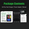 Sofirn Universal 4 Bay Smart Battery Charger with LCD Display