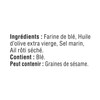 La Panzanella Mini Croccantini, Roasted Garlic - Light Crackers with