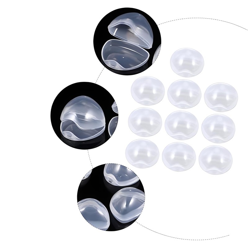 Portable Clear Pacifier Holders, Container, Storage Holder & Cover Cases