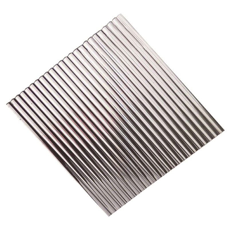 Plexiglass Perpex 1/8' Acrylic Striped Wave Board, 12in PMMA/Acrylic Streak