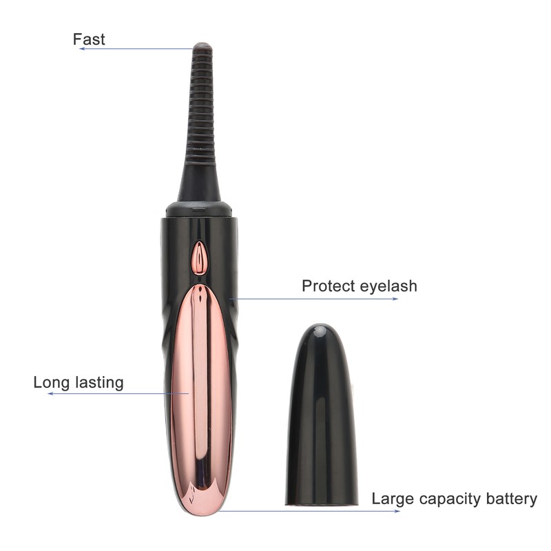 Electric Heated Eyelash Curler 4 Gears Heating Quickly USB Rechargeable