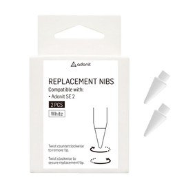 Adonit SE 2 Replacement Tips 2-Pack (White)