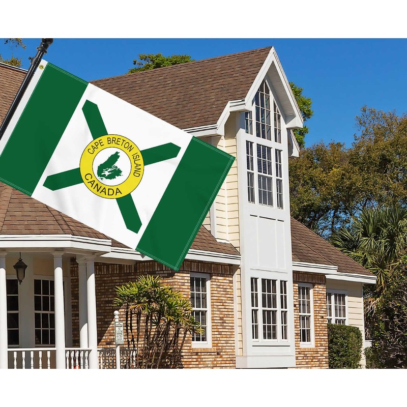 3×5 FT Canada Cape Breton Island Flag, Large 100D Canadian