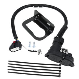 Milageto Trailer Tow Harness Kit Parts,Automotive Vehicle Towing Replacement,Installation Kit,car Accessories for 9L3Z-15A416-a, Style B