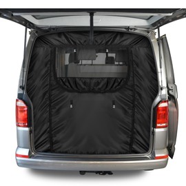 Opaltool Van Bug Screen for VW T5 T6 T6.1 T5 California T6 California, Rear Door Mosquito Screen Net with Snaps and Center Zipper Closure, Fly Screen Mosquito Net for Outdoor Camping